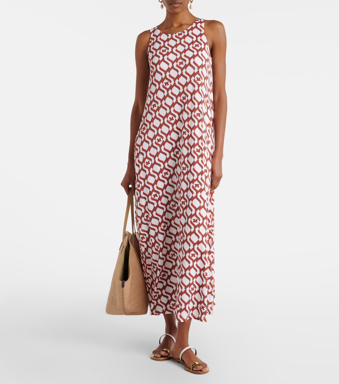 Paste printed midi dress | Max Mara
