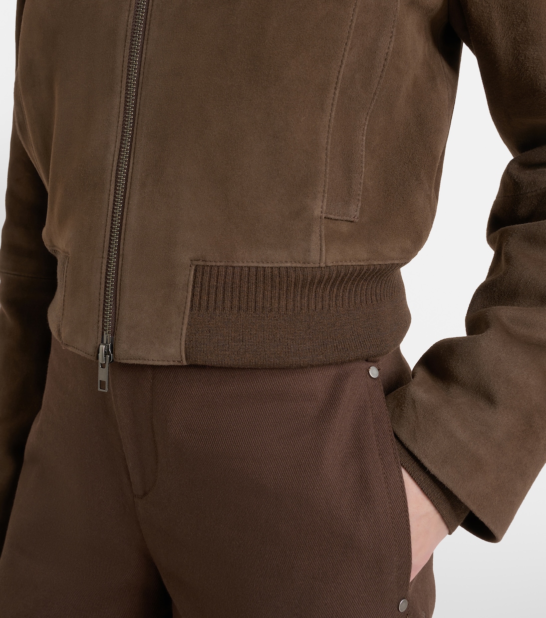 Suede blouson jacket | Vince