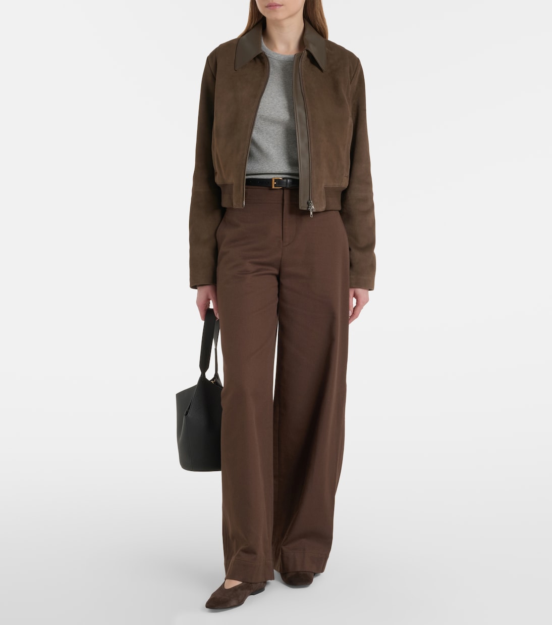 Suede blouson jacket | Vince