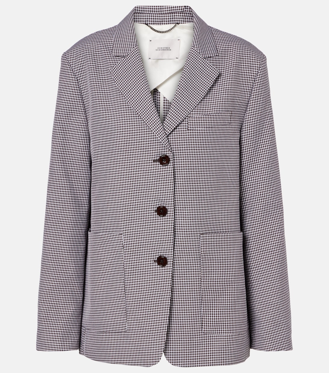 Checked blazer | Dorothee Schumacher