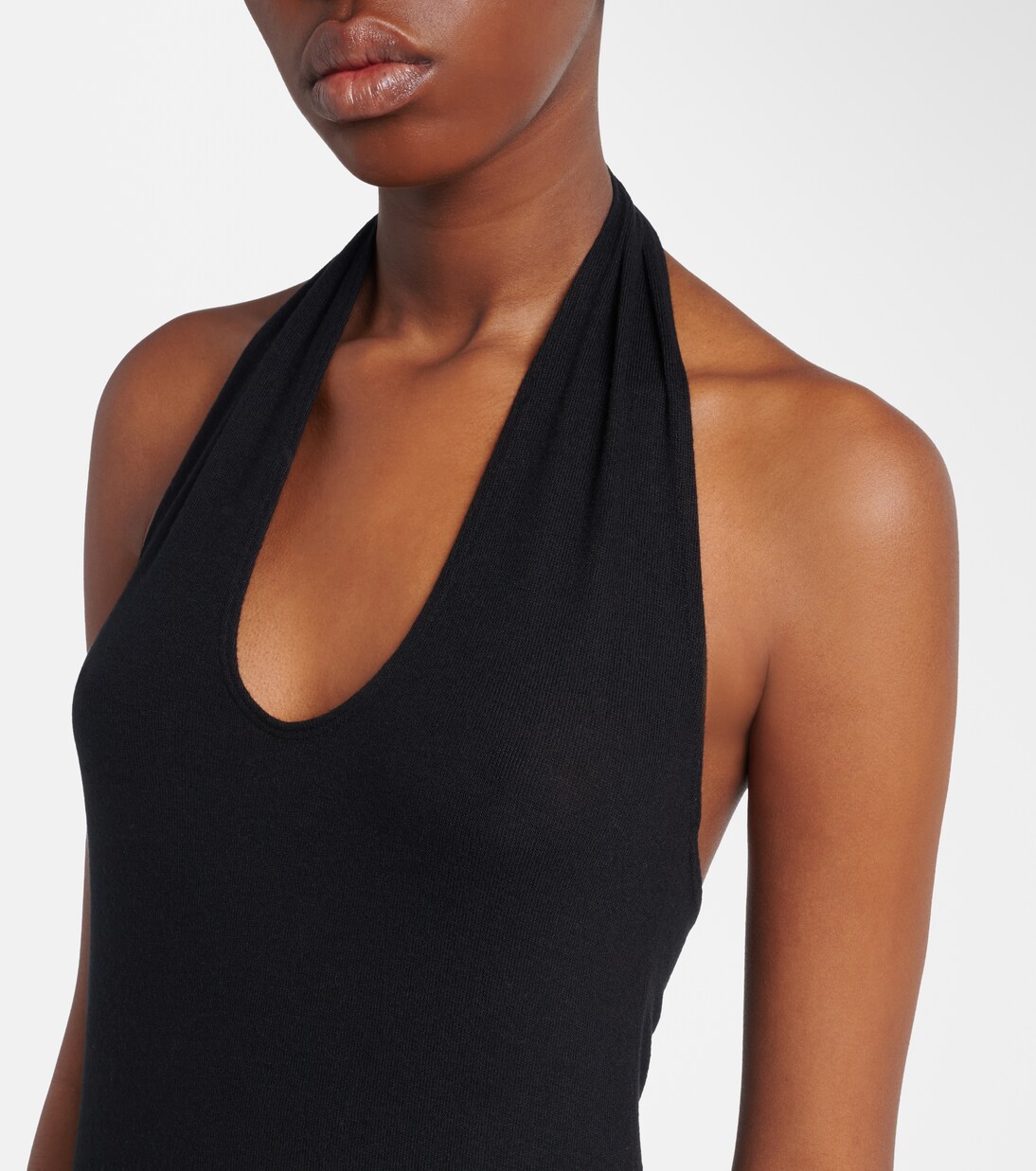 Lauren halterneck jersey maxi dress | Leset