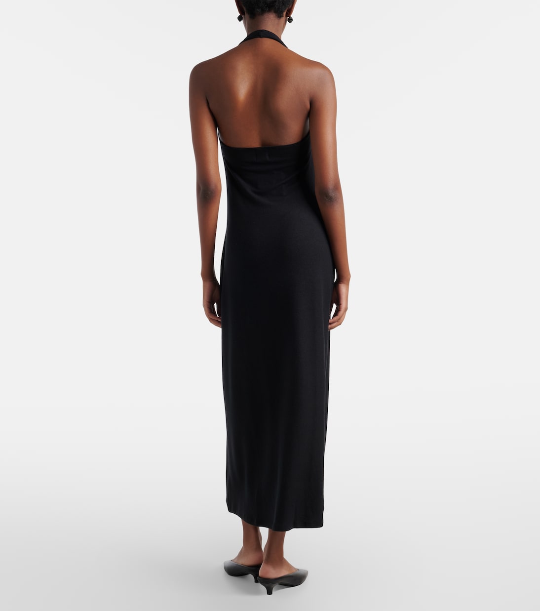Lauren halterneck jersey maxi dress | Leset