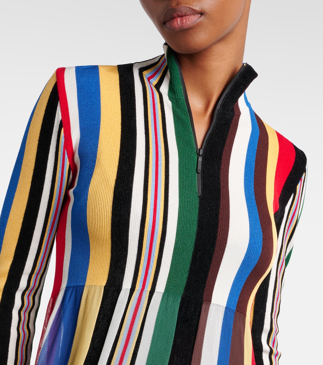 Maxikleid aus Rippstrick | Loewe