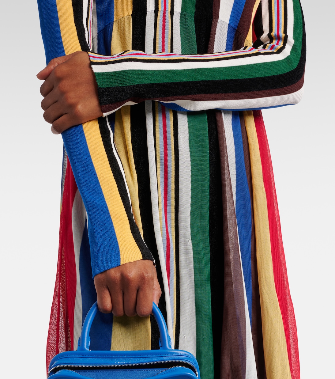 Maxikleid aus Rippstrick | Loewe