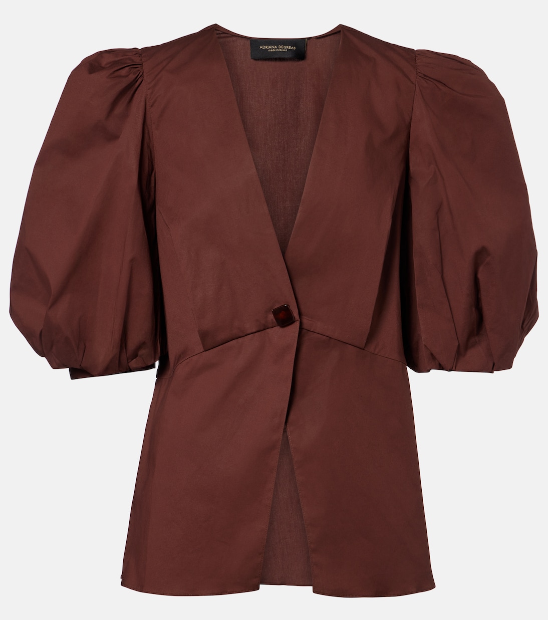 Cotton-blend top | Adriana Degreas