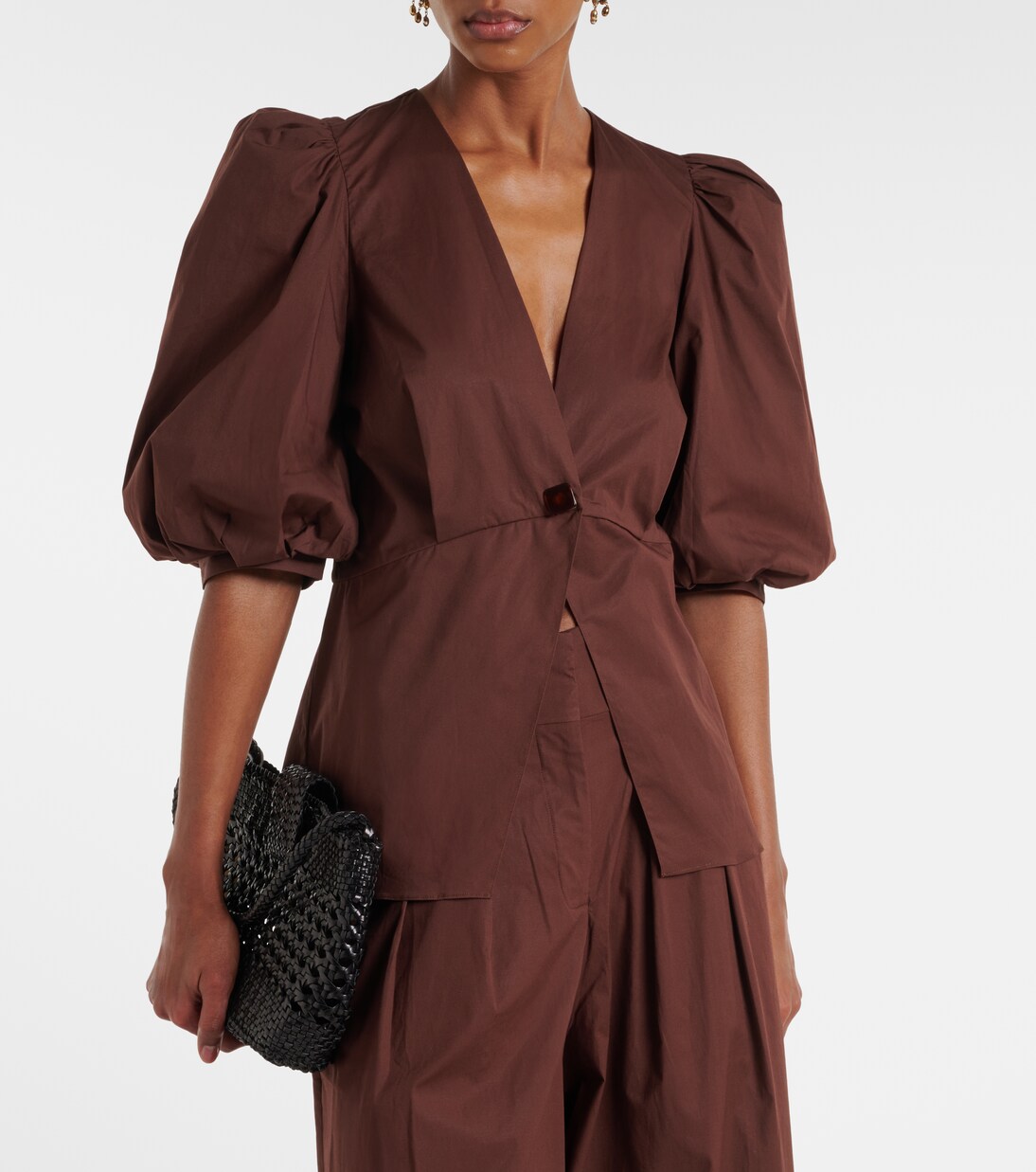 Cotton-blend top | Adriana Degreas