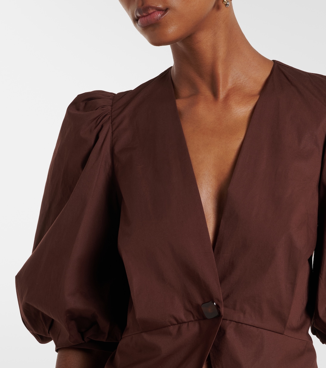 Cotton-blend top | Adriana Degreas