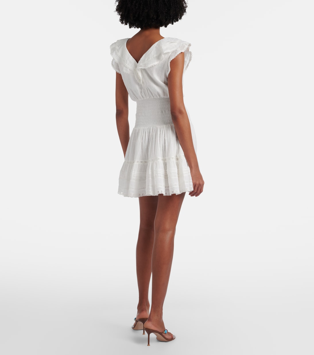 Minikleid Della aus Baumwolle | Poupette St Barth