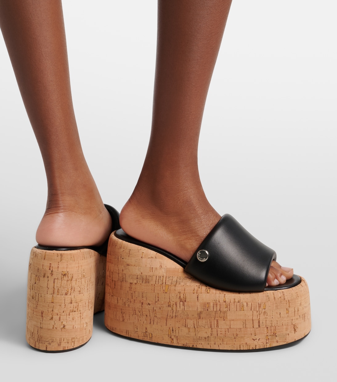Sandali Mochi in pelle con platform | The Attico
