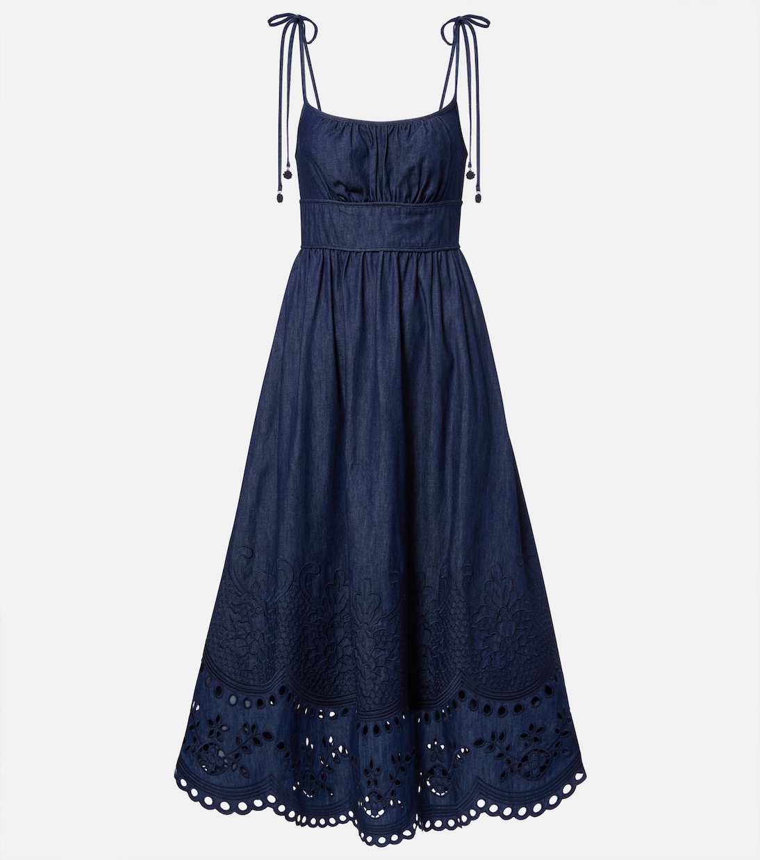 Midikleid Mahon aus Denim | Zimmermann