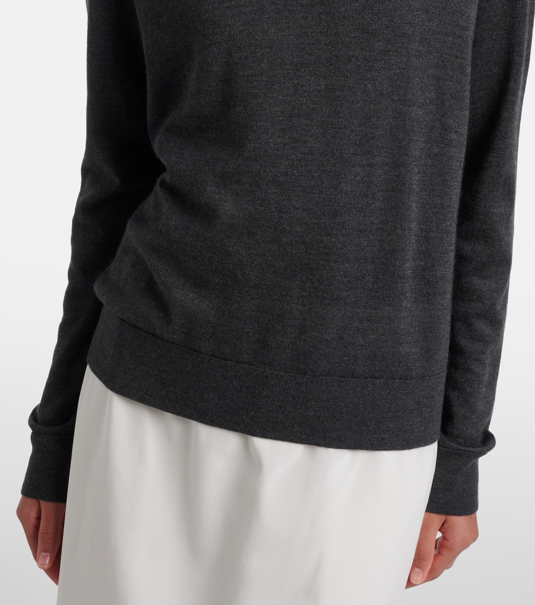 Jersey Ondre en mezcla de cachemir y seda | The Row