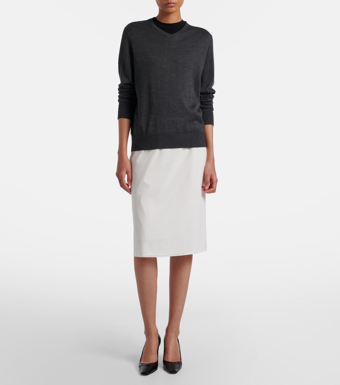 Jersey Ondre en mezcla de cachemir y seda | The Row