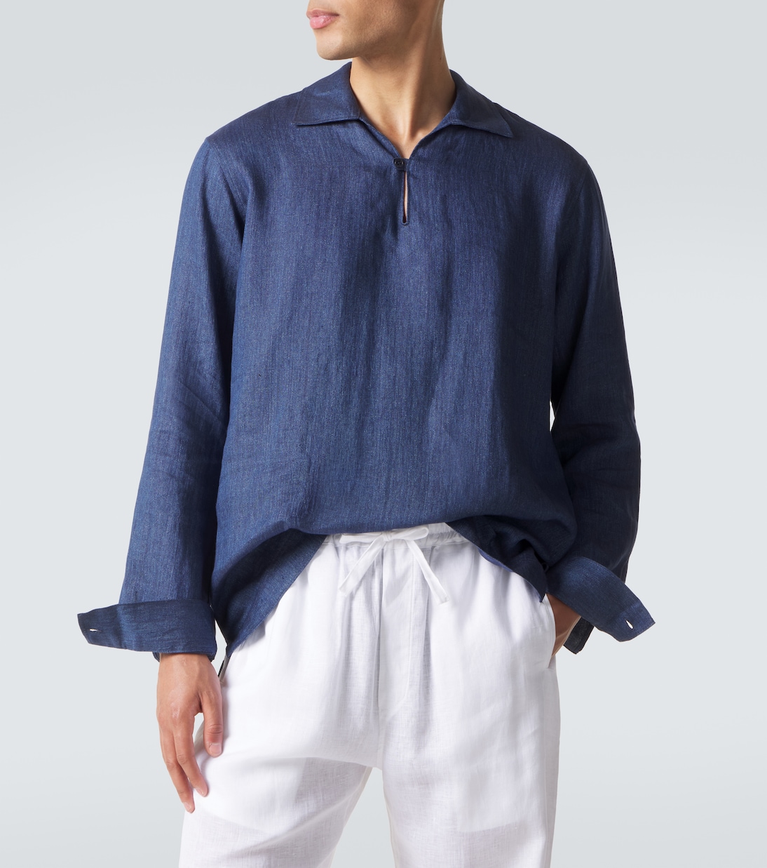 Vincent linen shirt | Orlebar Brown