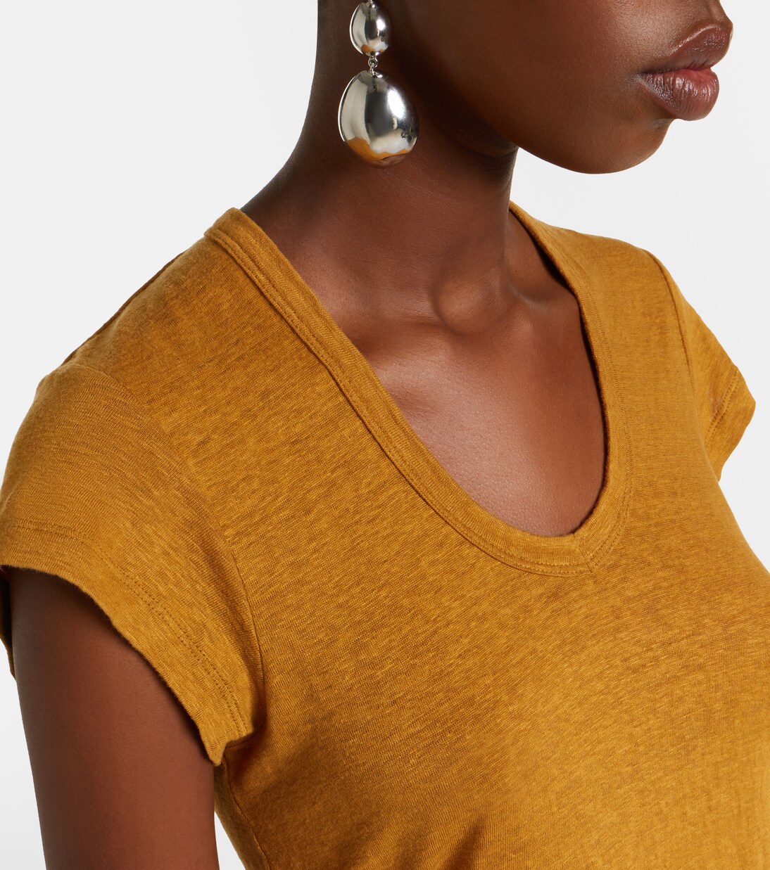 T-shirt Zankou in lino | Marant Etoile