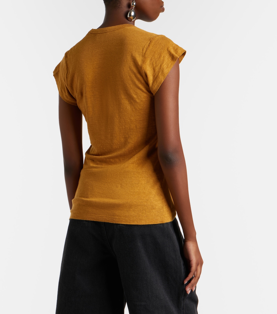 T-shirt Zankou in lino | Marant Etoile