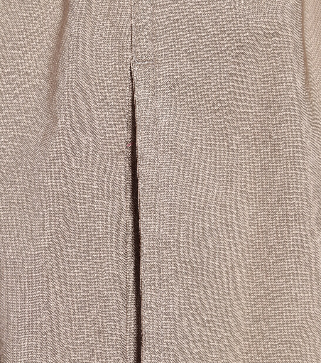 Wide-leg paperbag pants | LOW CLASSIC