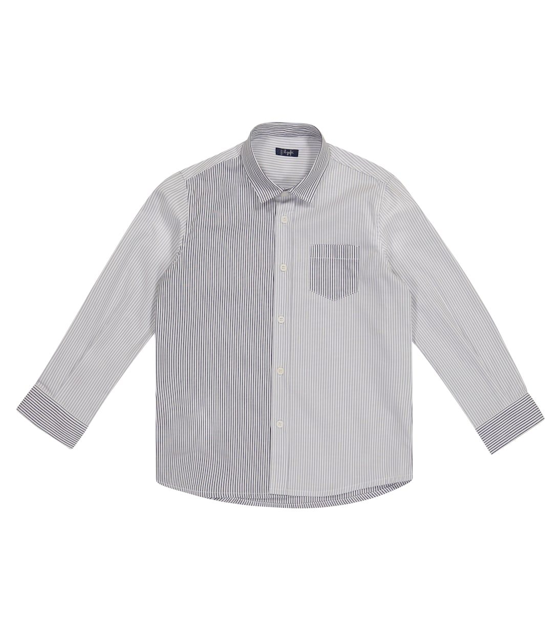Pinstriped cotton shirt | Il Gufo