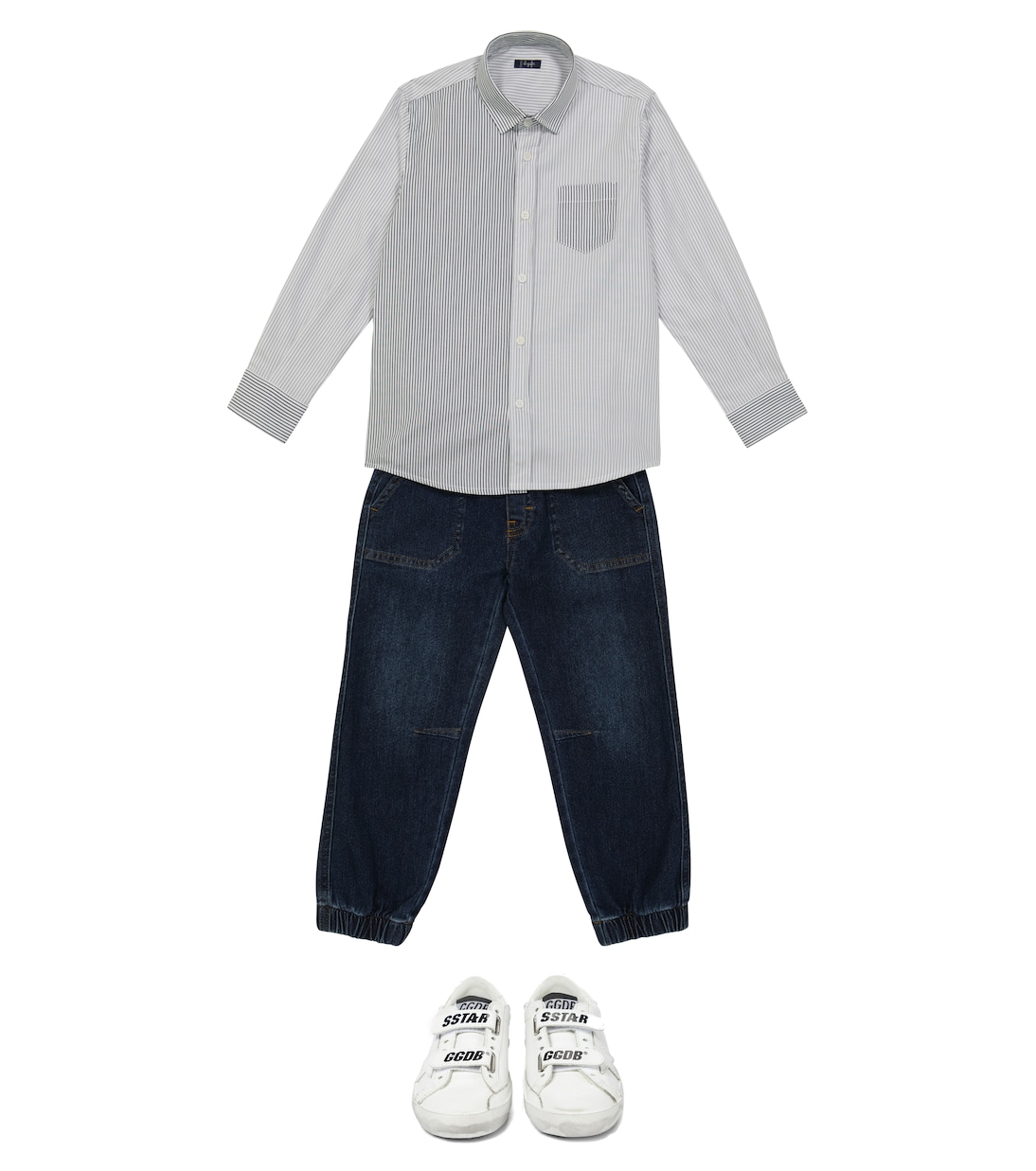 Pinstriped cotton shirt | Il Gufo