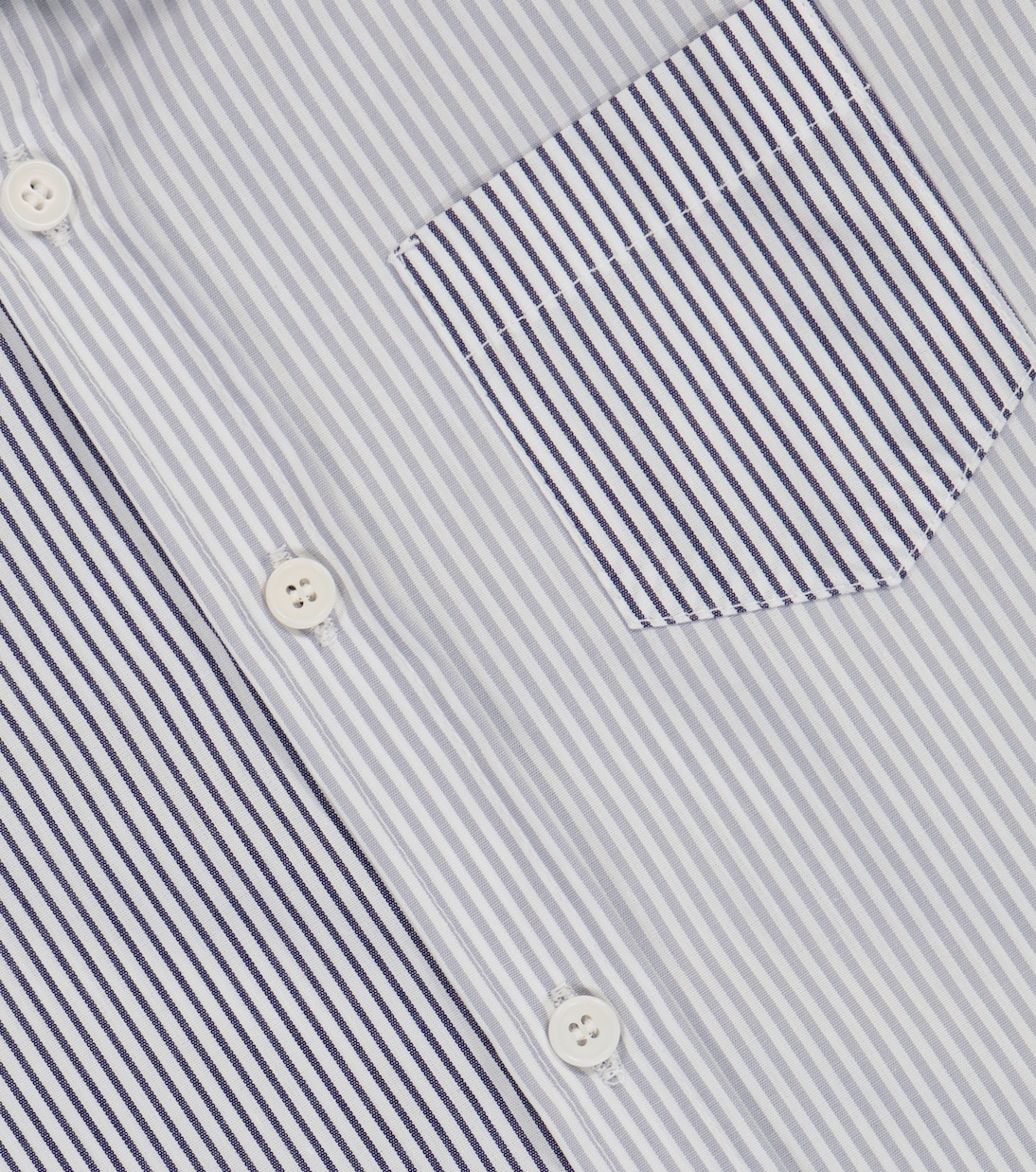 Pinstriped cotton shirt | Il Gufo