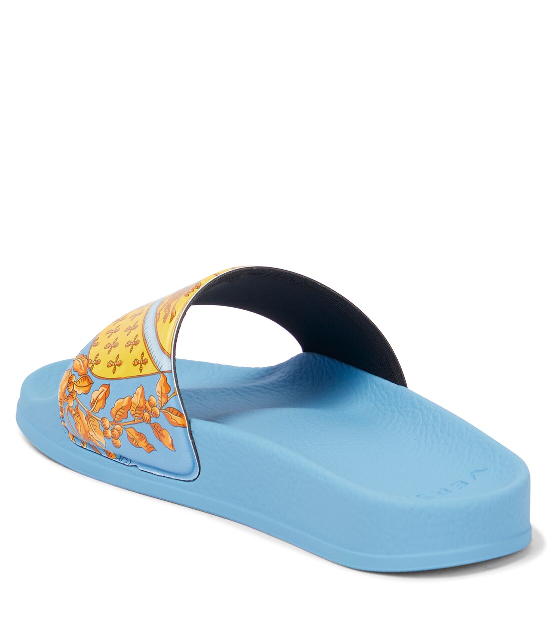 Royal Rebellion printed rubber slides | Versace Kids