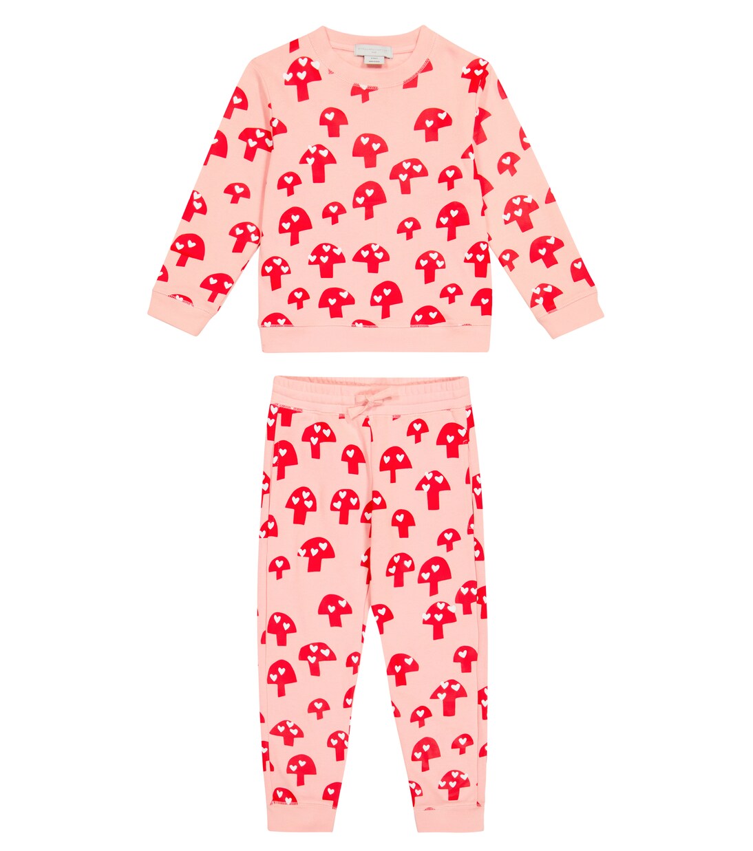 Printed sweatshirt and sweatpants set | Stella McCartney Kids