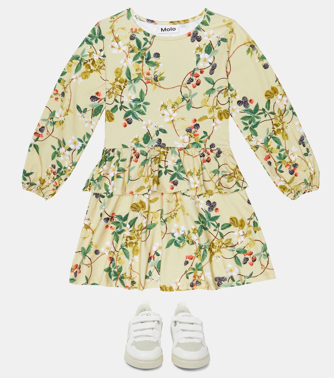 Christabelle floral cotton-blend dress | Molo