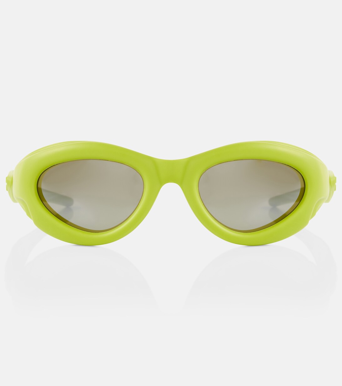 Oval acetate sunglasses | Bottega Veneta