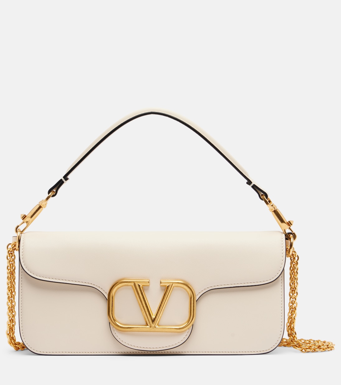 Schultertasche Locò Medium aus Leder | Valentino Garavani