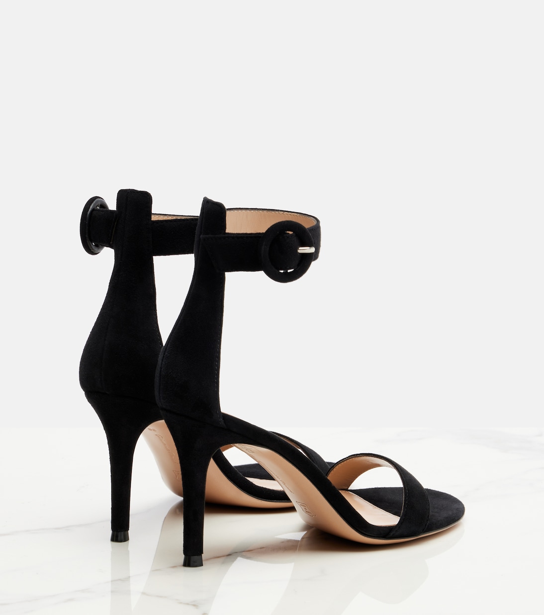 Portofino 85 suede sandals | Gianvito Rossi