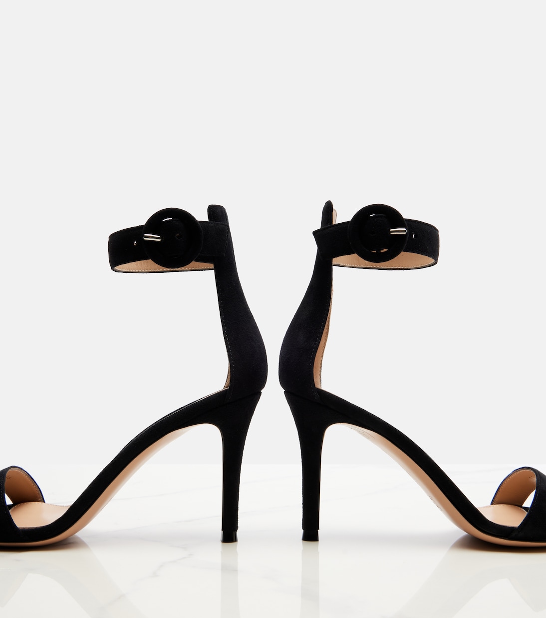 Portofino 85 suede sandals | Gianvito Rossi