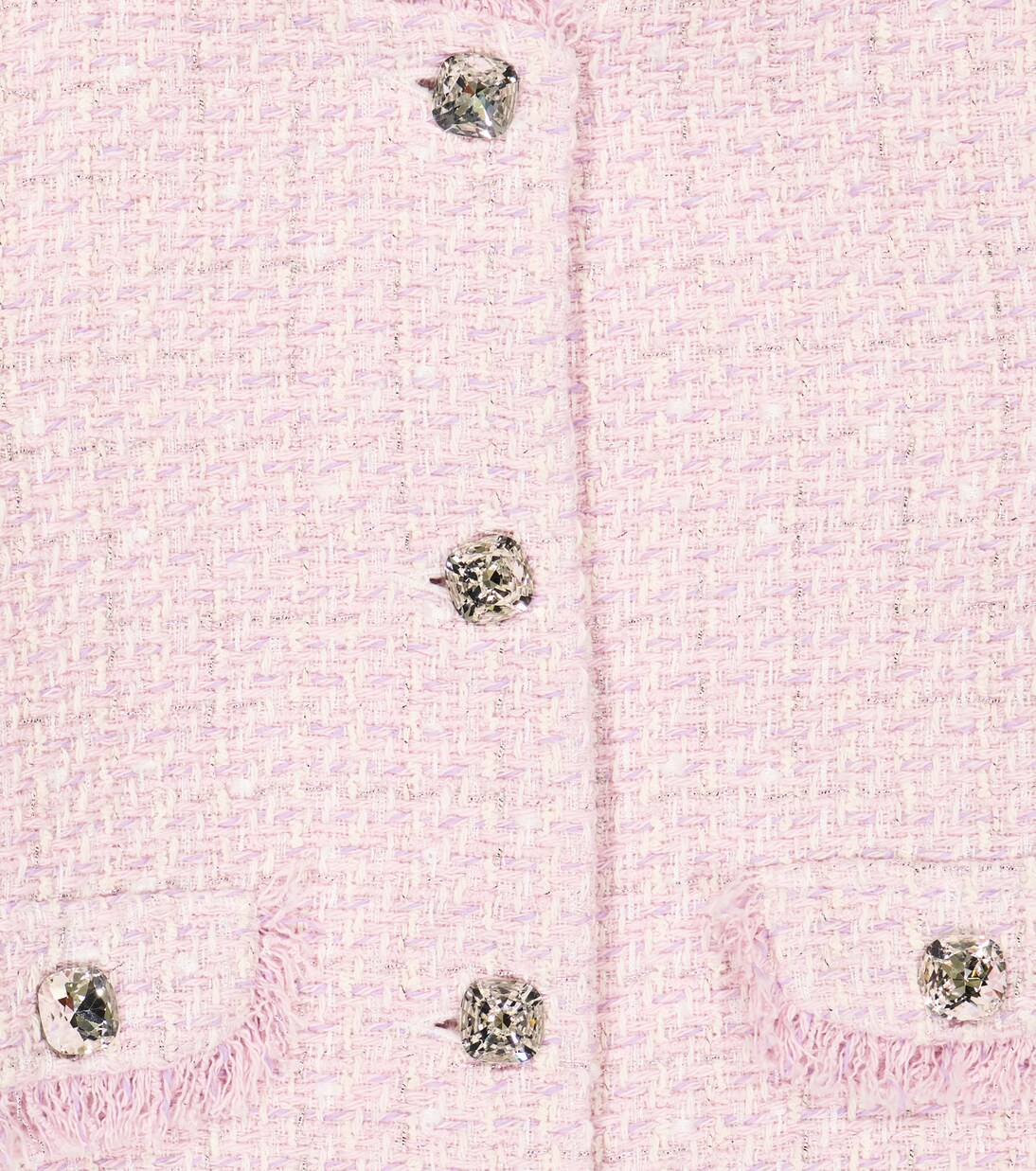 Embellished tweed jacket | Monnalisa