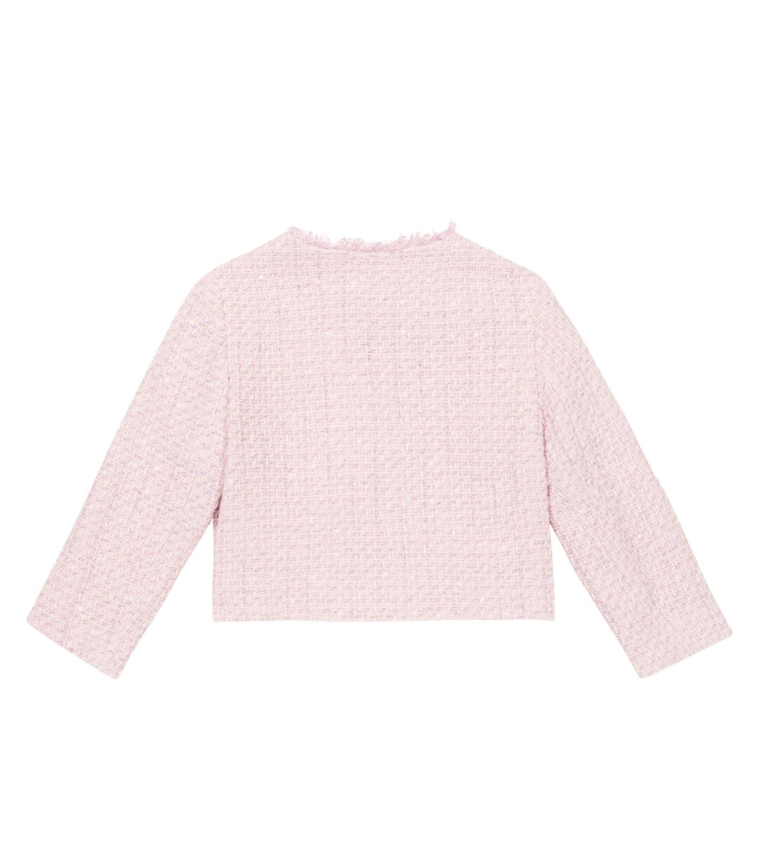 Embellished tweed jacket | Monnalisa