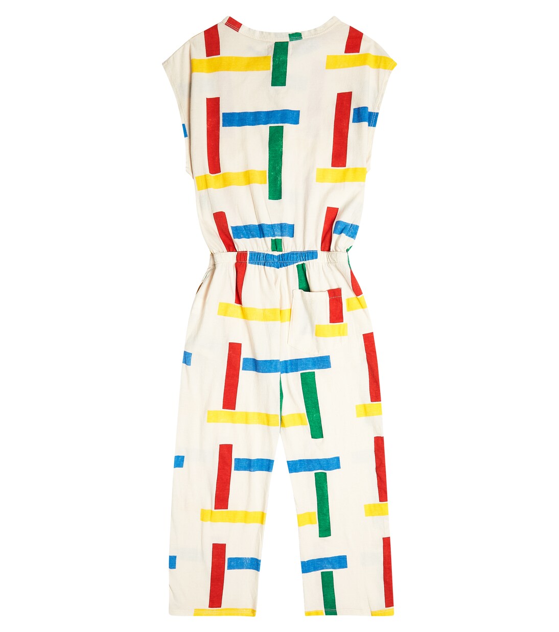 Printed cotton jumpsuit | Bobo Choses