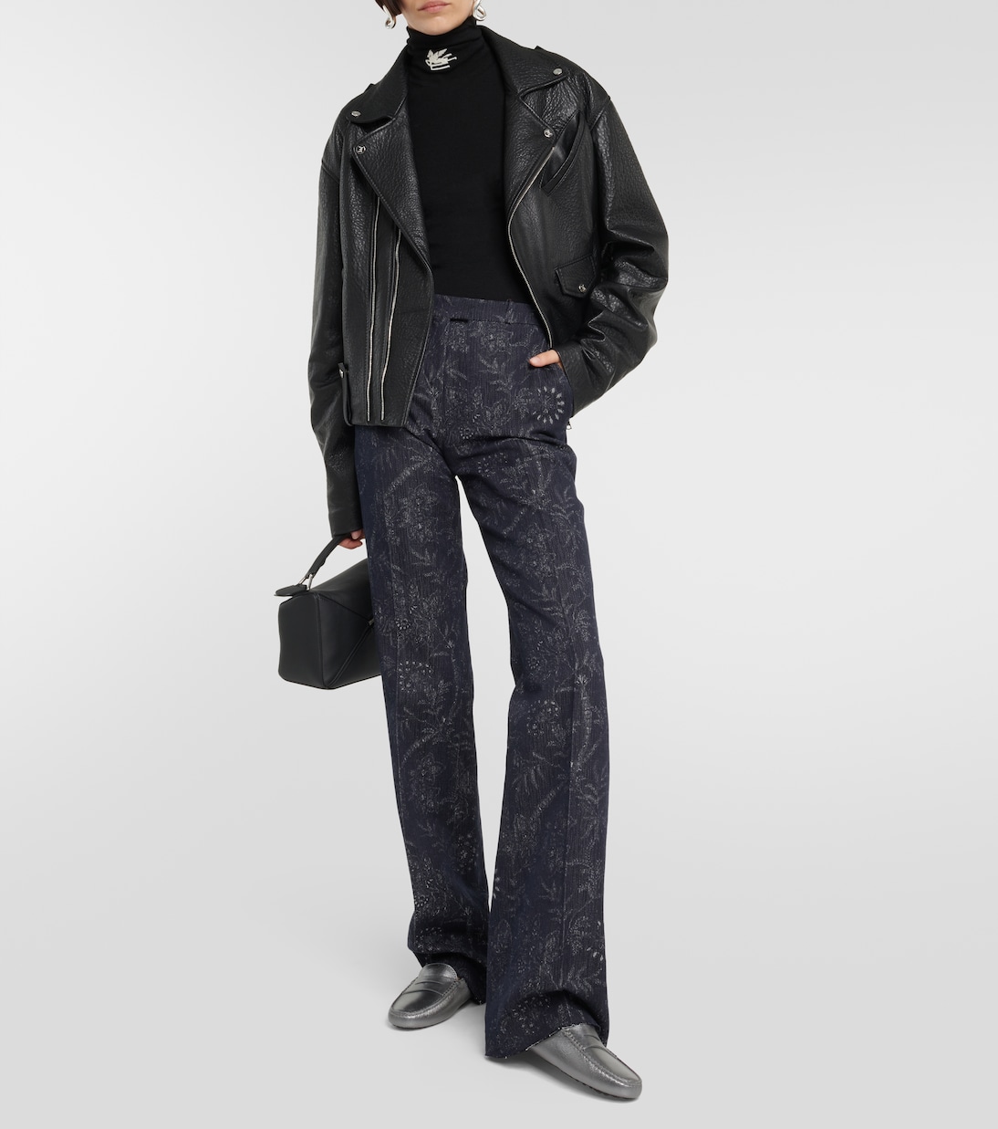 Mokassins aus Metallic-Leder | Tod's