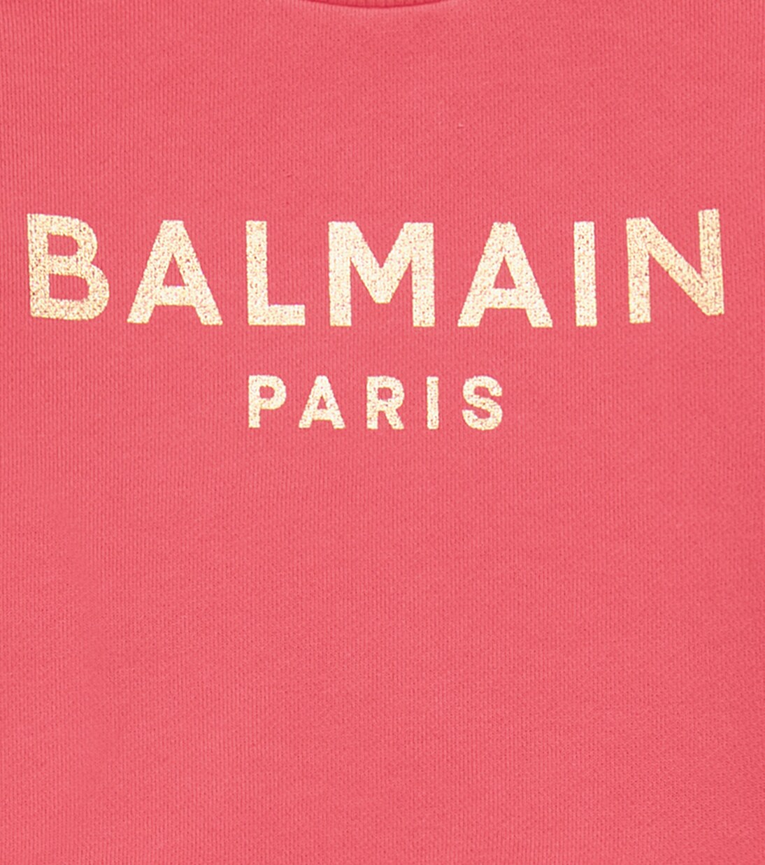 Logo cotton sweatshirt | Balmain Kids