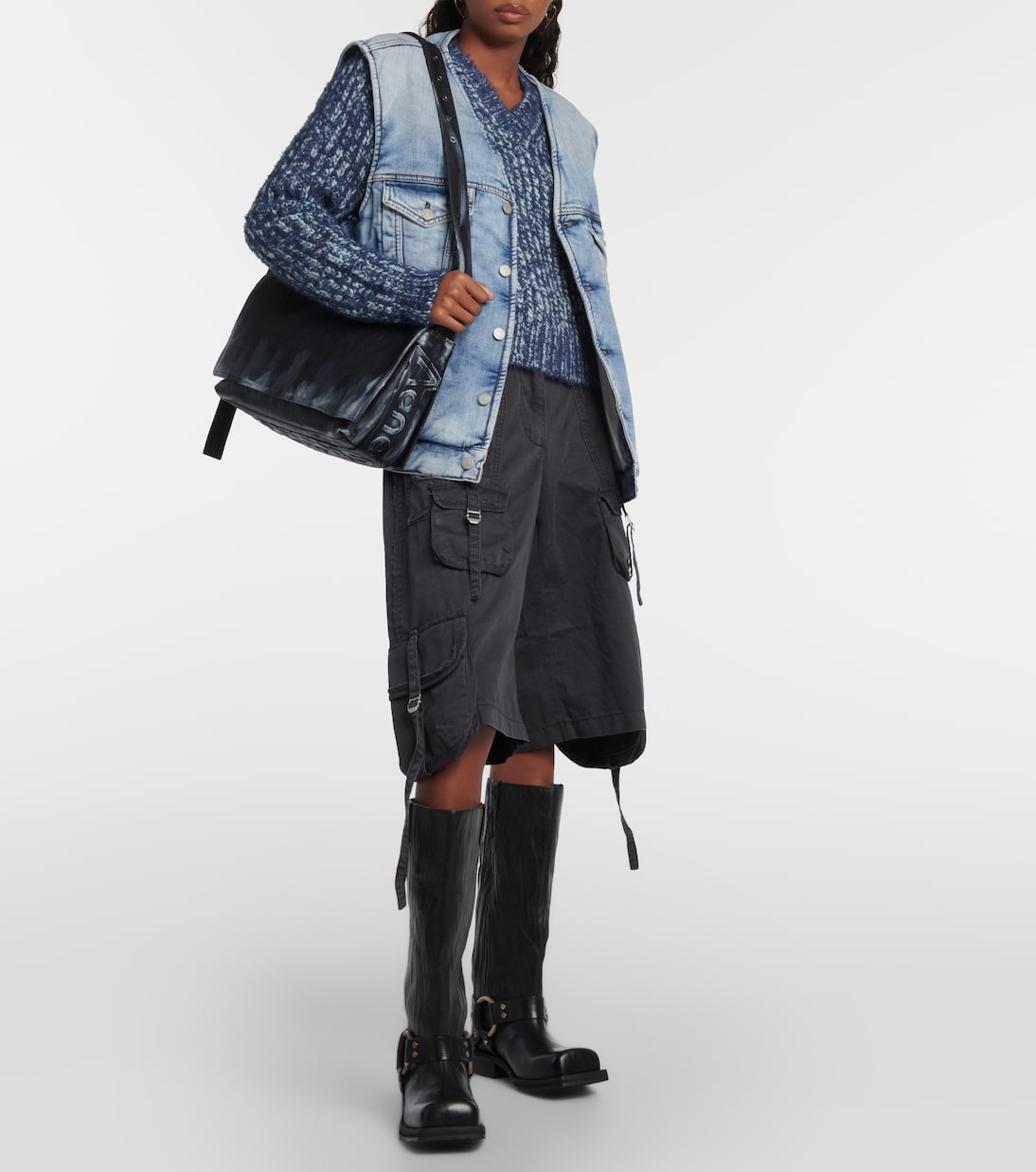 Oversize-Jeansweste | Acne Studios