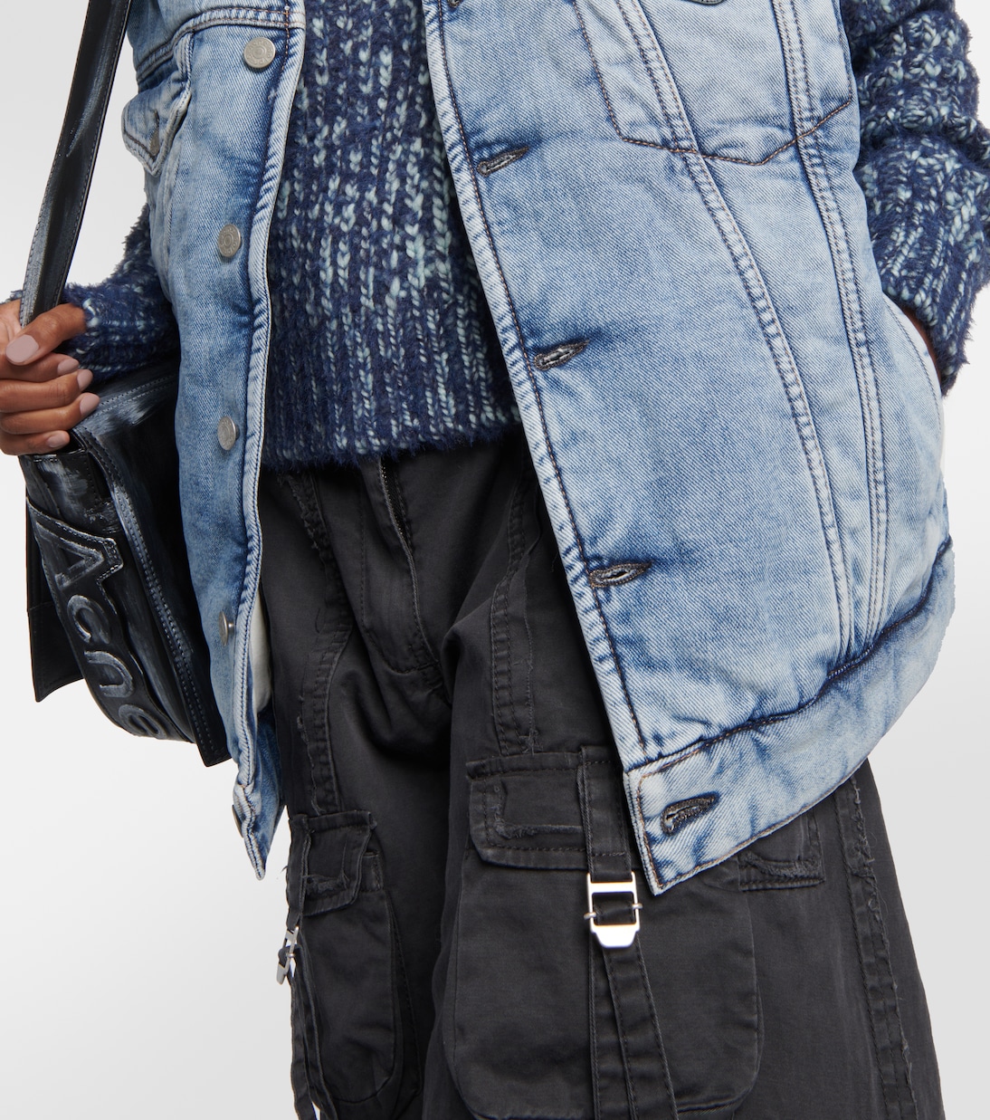 Oversize-Jeansweste | Acne Studios