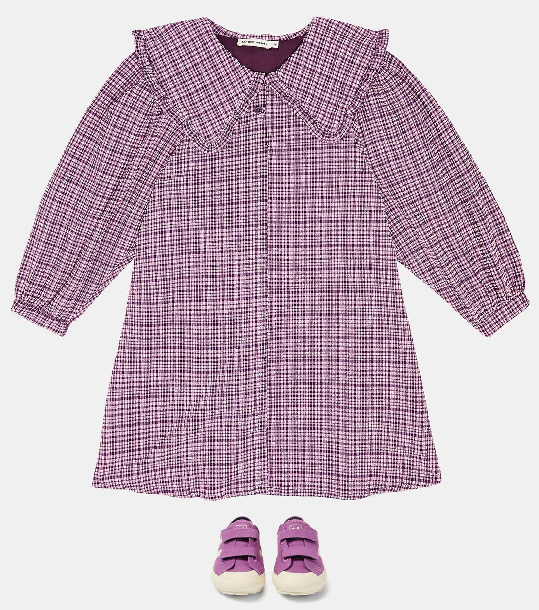 Anabella checked dress | The New Society