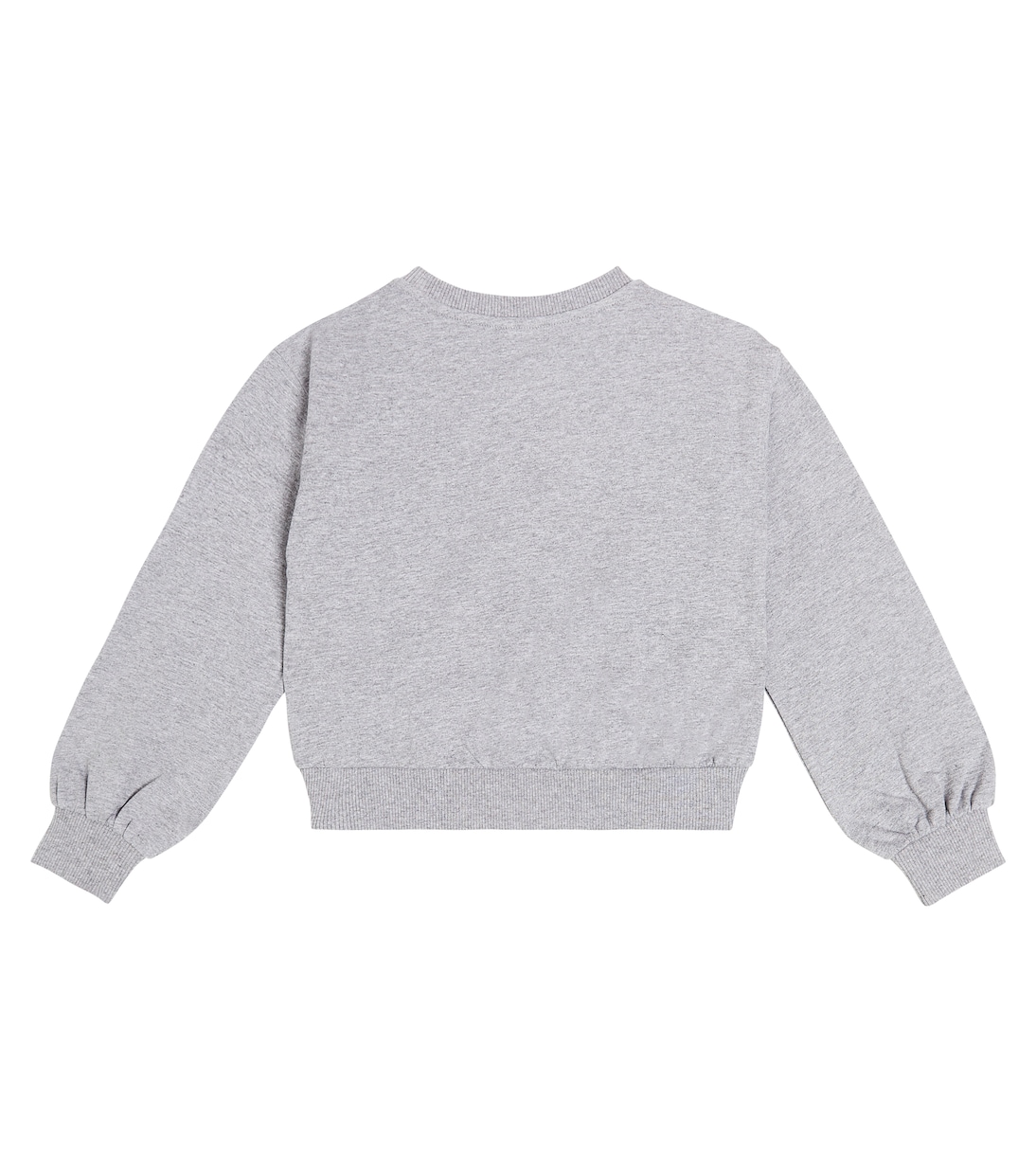 Logo cotton jersey sweatshirt | Moschino Kids