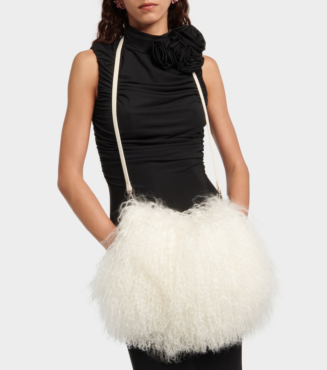 Shearling muff | Magda Butrym