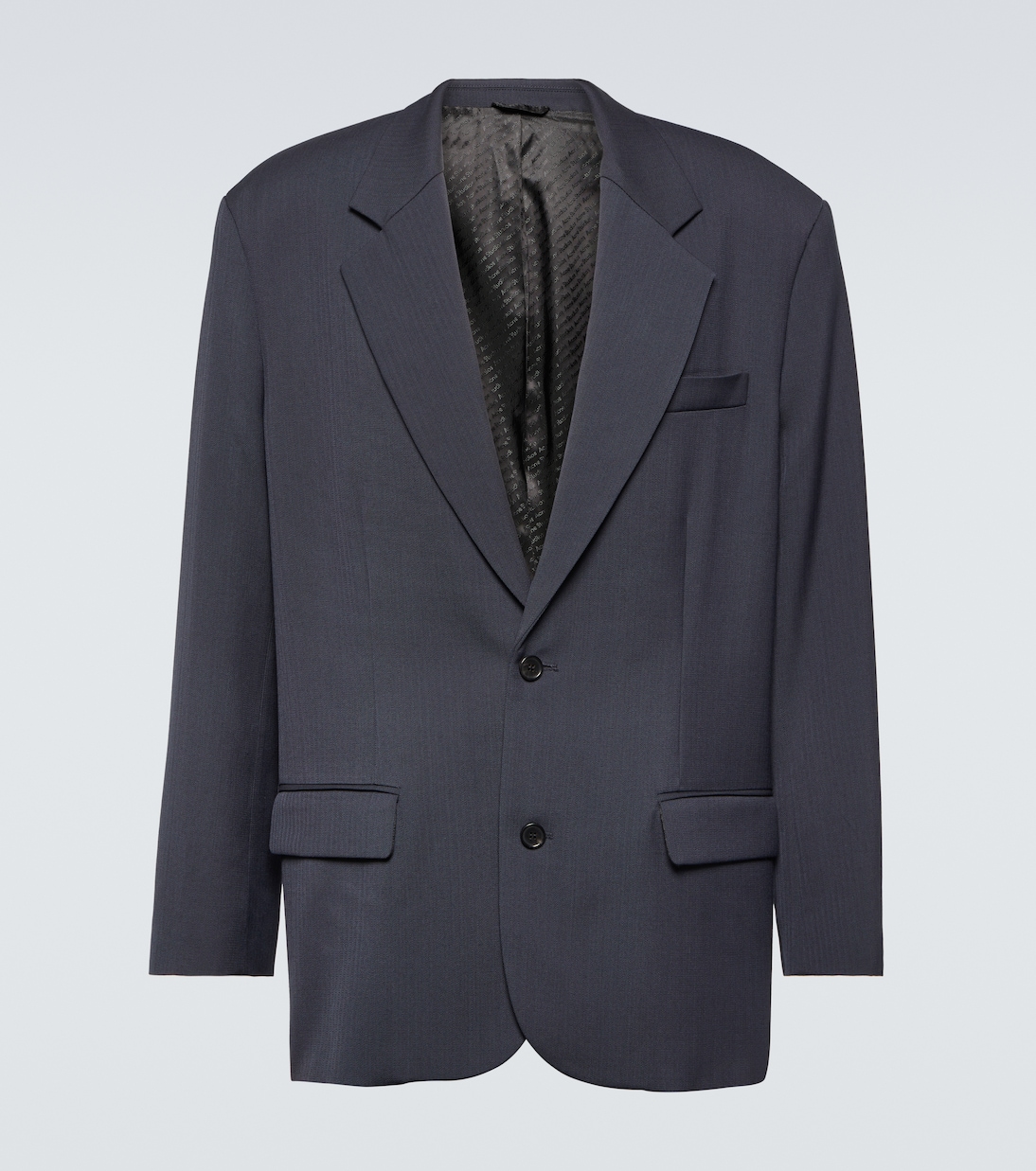 Oversized wool-blend blazer | Acne Studios