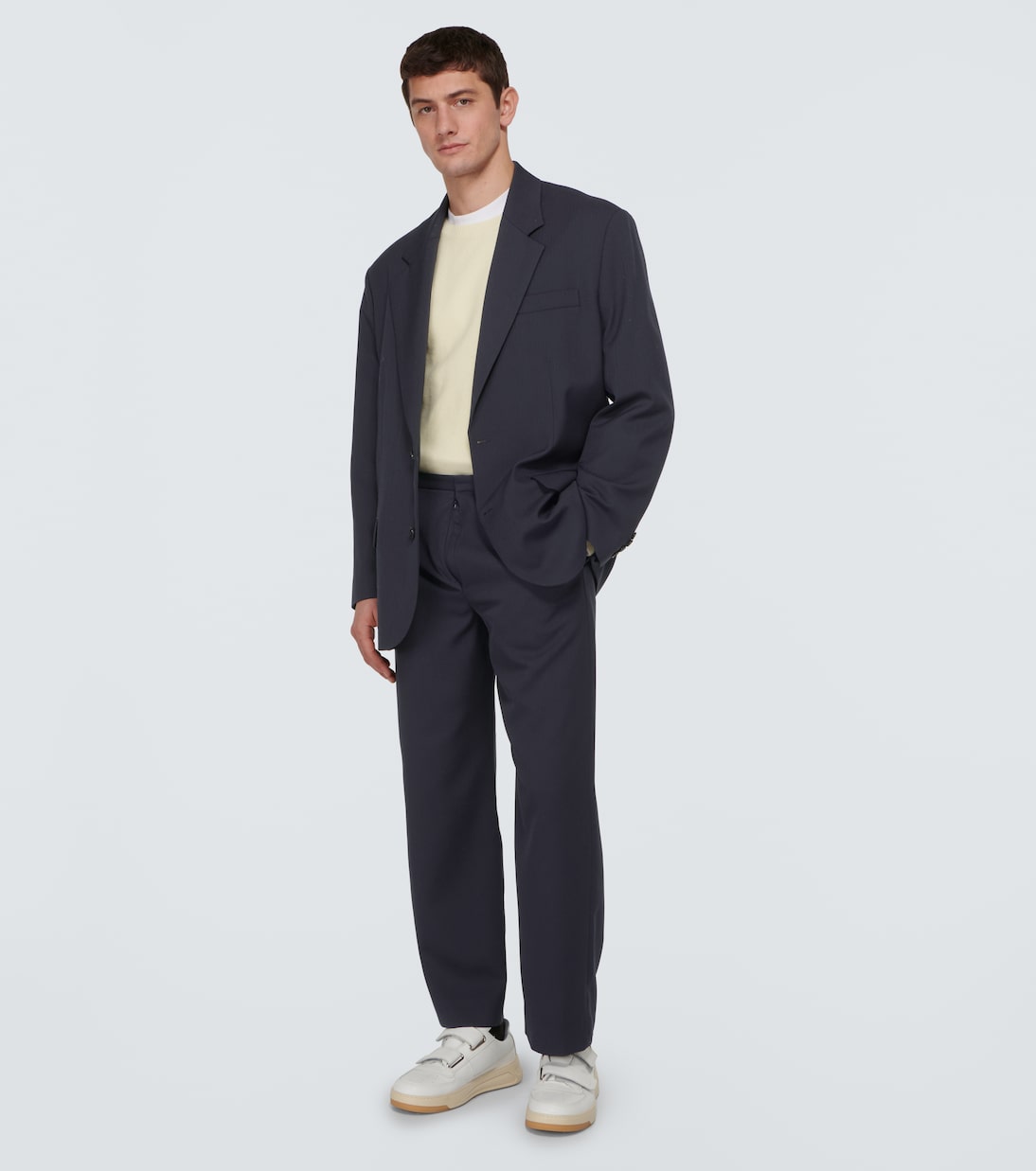 Oversized wool-blend blazer | Acne Studios