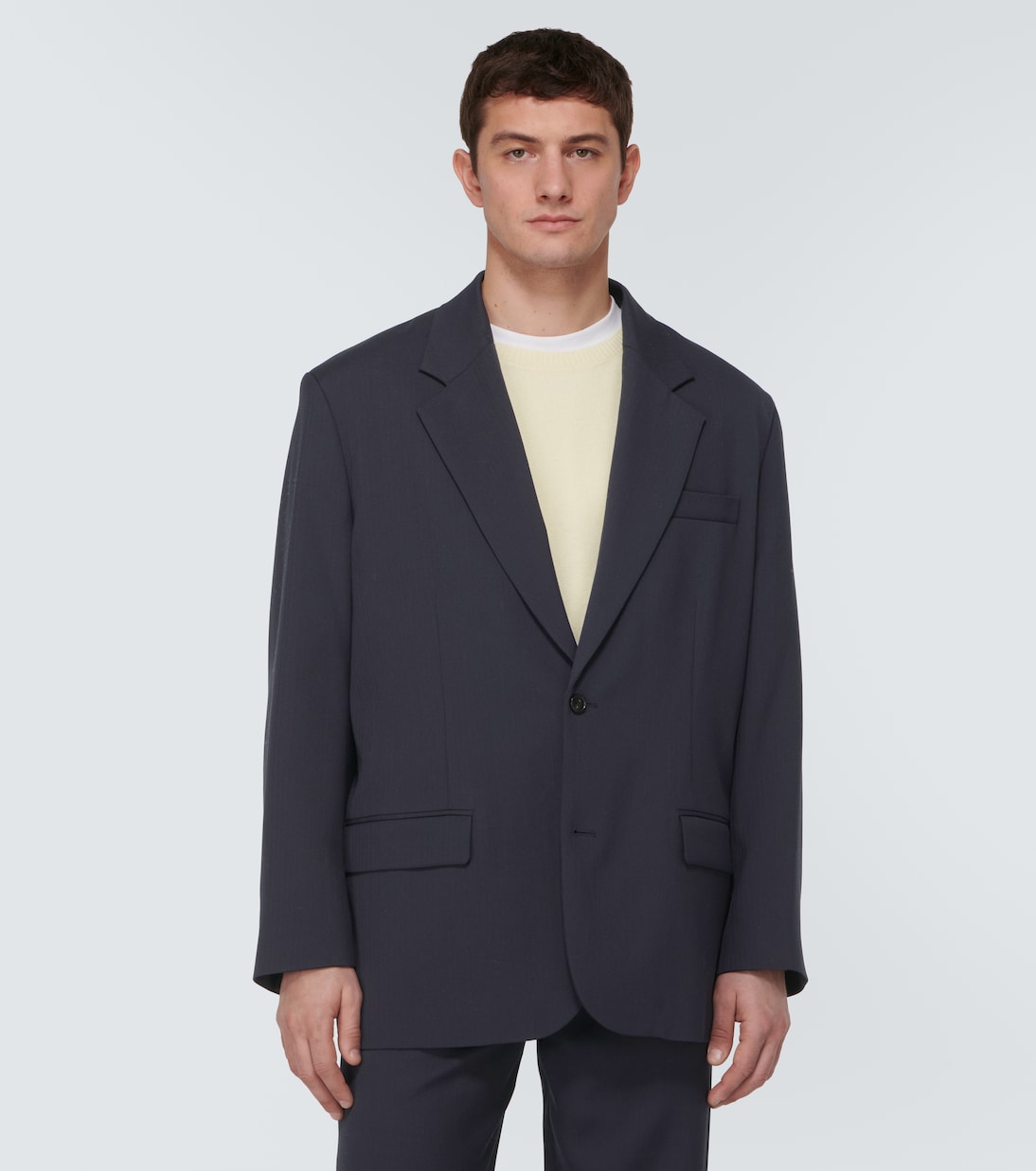 Oversized wool-blend blazer | Acne Studios