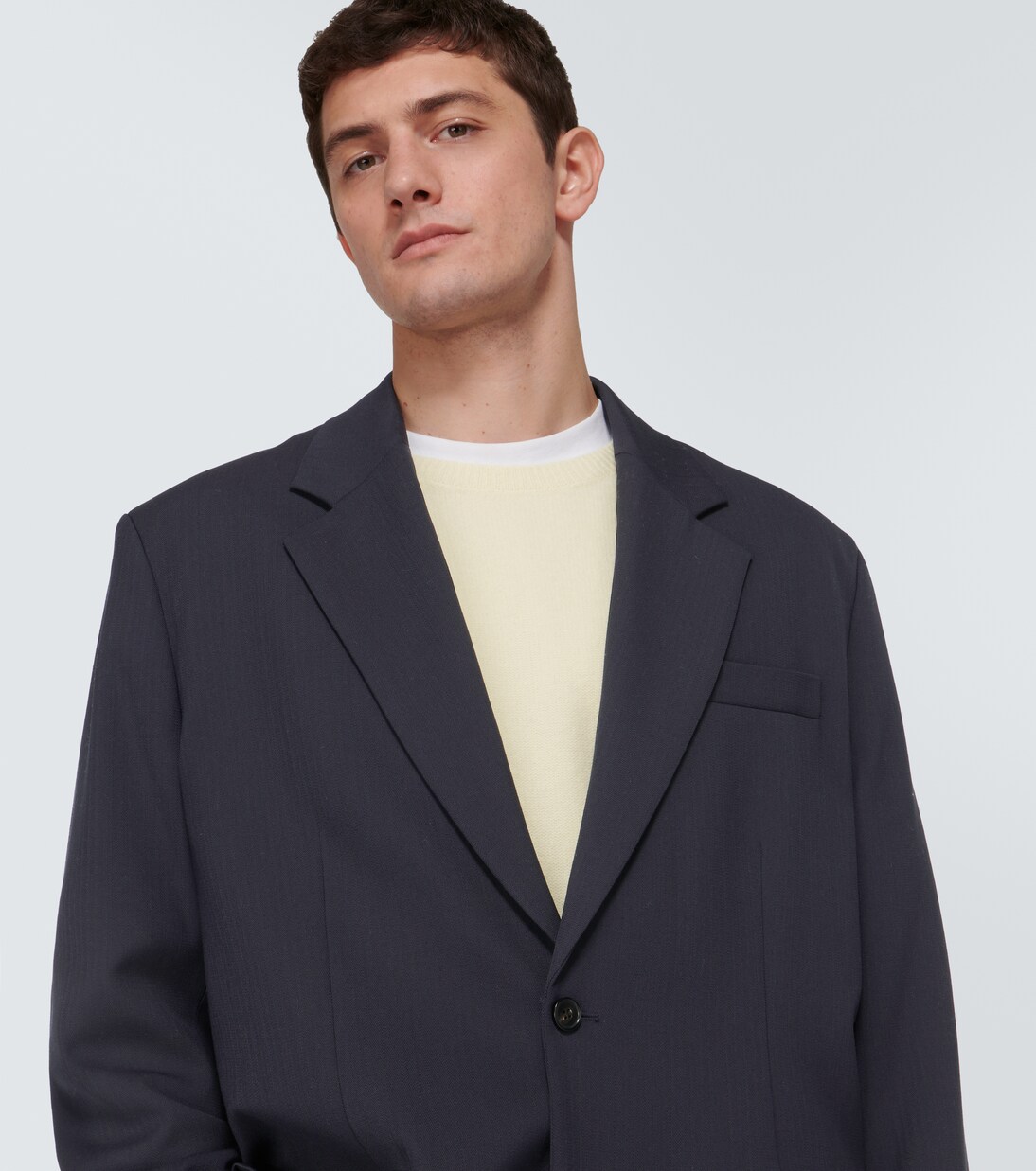 Oversized wool-blend blazer | Acne Studios