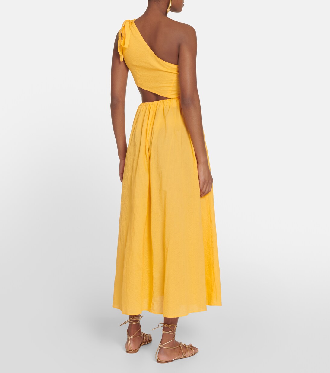 Robe midi Alberobello en coton | Marysia