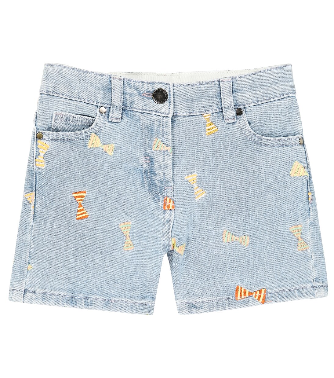 Embroidered denim shorts | Stella McCartney Kids