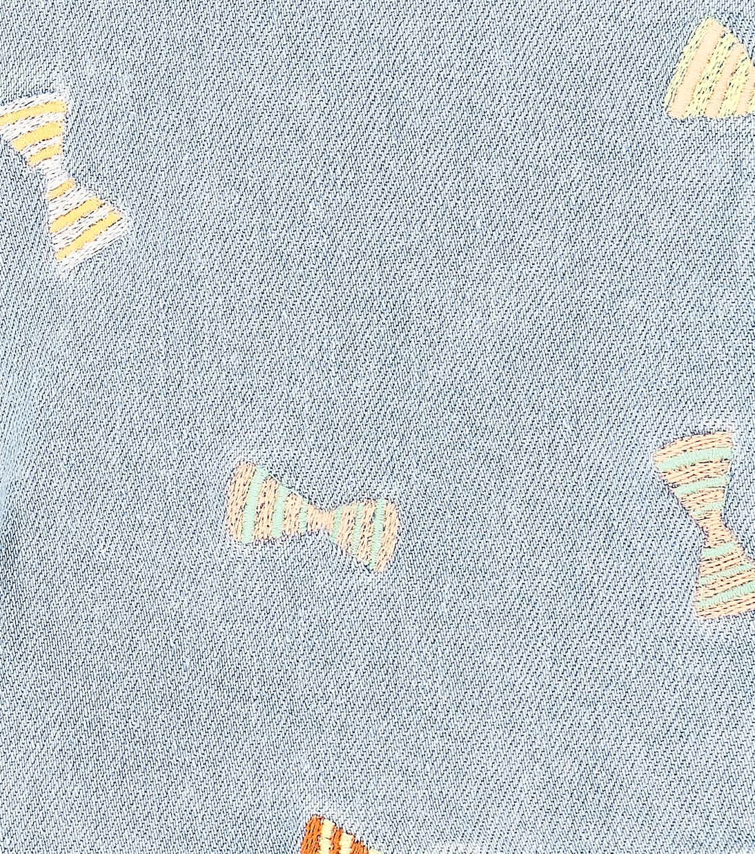 Embroidered denim shorts | Stella McCartney Kids