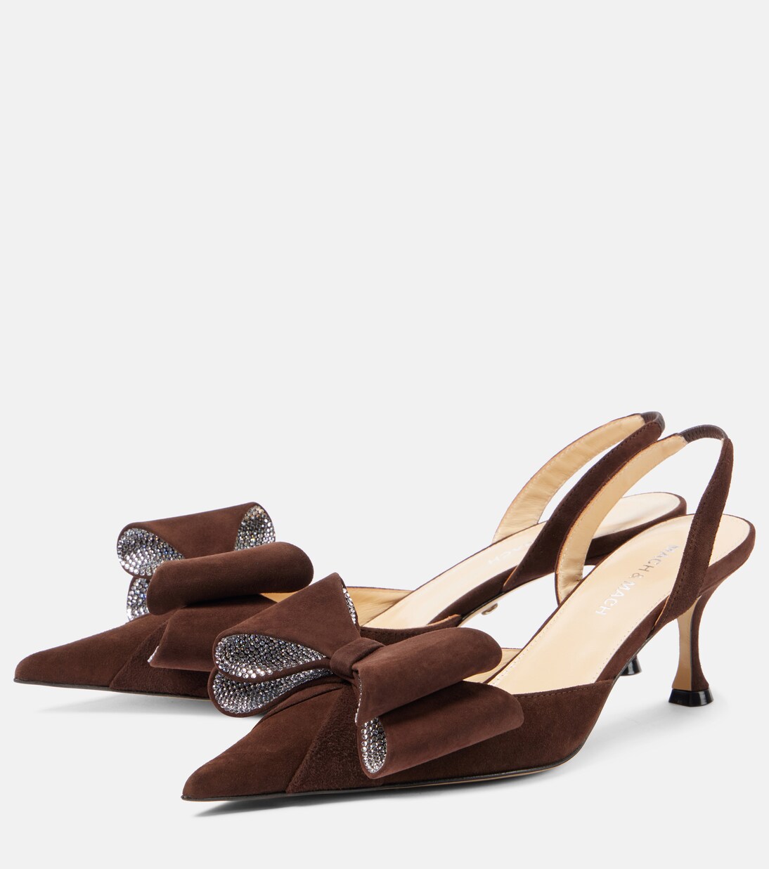 Escarpins Le Cadeau 65 en daim | Mach & Mach