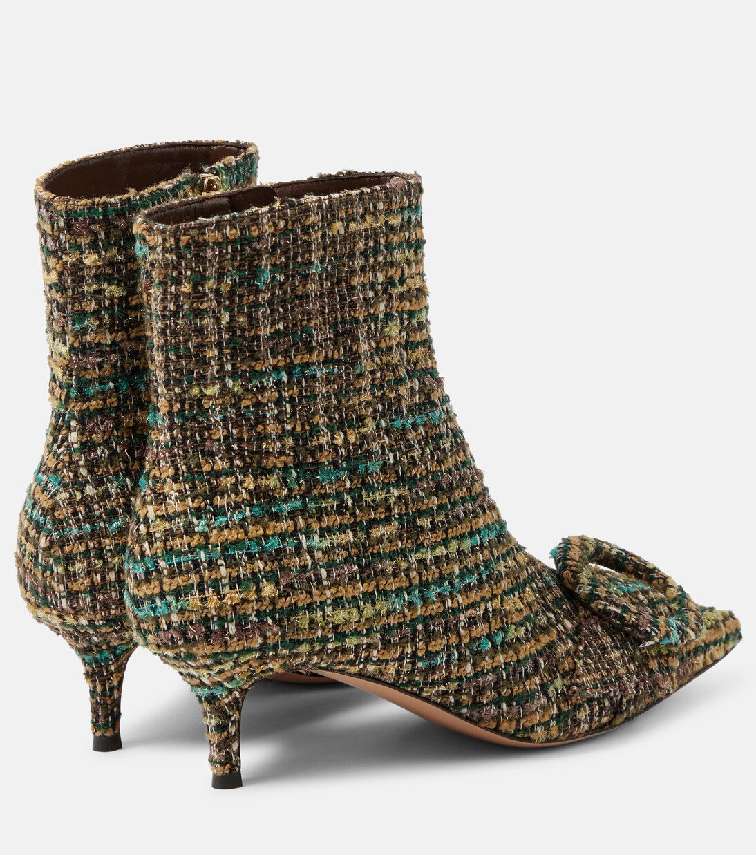 55圈圈呢及踝靴 | Gianvito Rossi