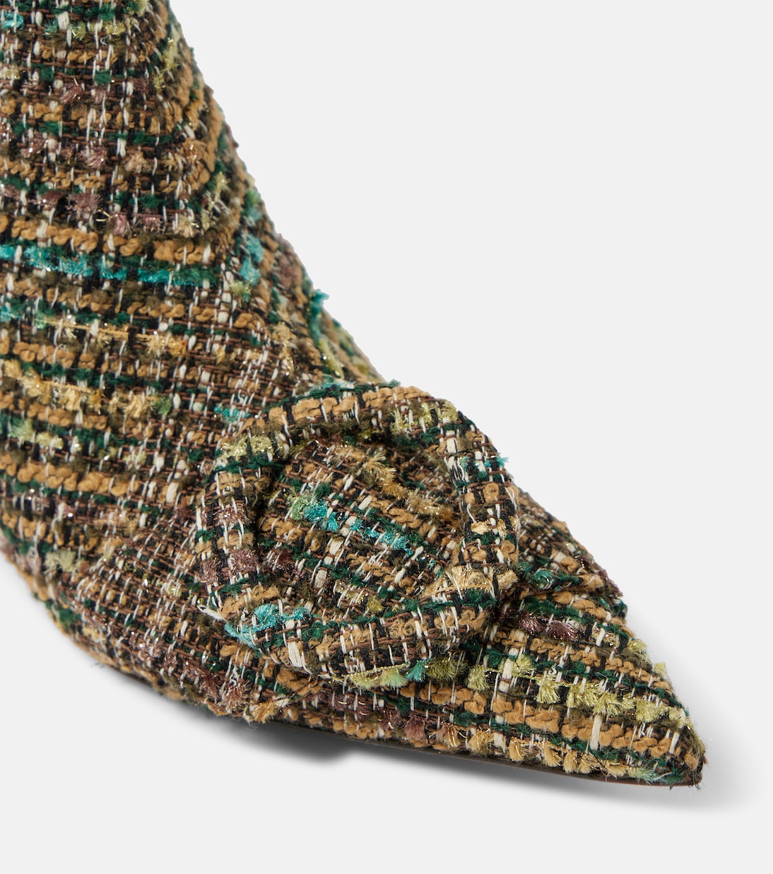 55圈圈呢及踝靴 | Gianvito Rossi